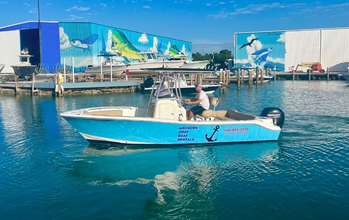 An image of Boat #7 - 23’ Nauticstar CC from Anchors Away Boat Rentals